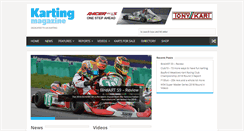 Desktop Screenshot of kartingmagazine.com