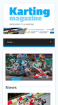 Mobile Screenshot of kartingmagazine.com